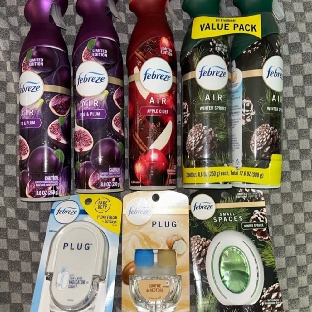 Febreze Limited Edition Air Freshener Collection bundle